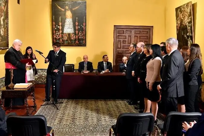 Juramentacion de voluntarios ante la Directiva 2019 Juramentacion de voluntarios ante la Directiva 2019