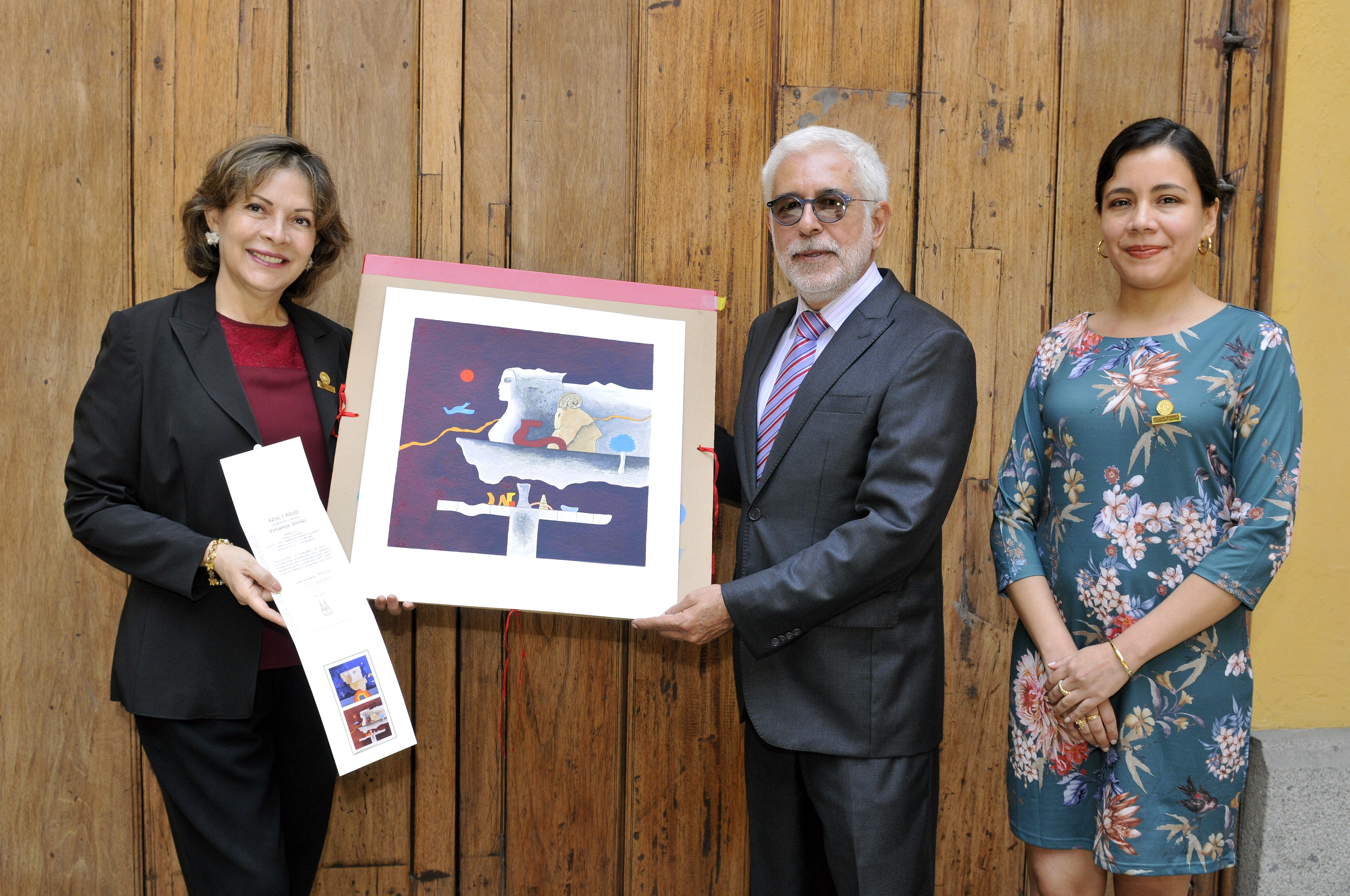 Ganadores y representantes del Voluntariado