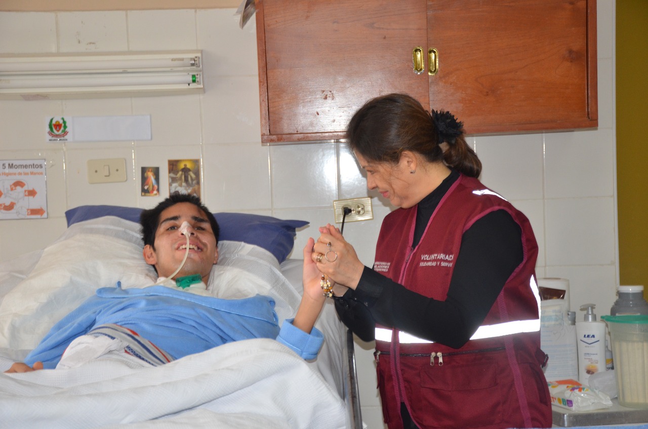Acompanamiento a paciente durante la visita